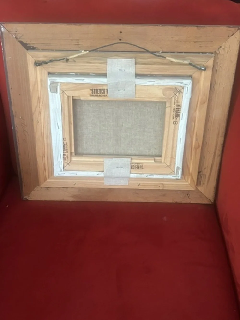 Stanley M Brice vintage framed